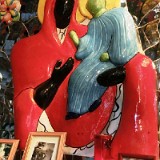 Tarot Garten der Niki de Saint Phalle - Kapelle - Capalbio - Italien - Juli  2014